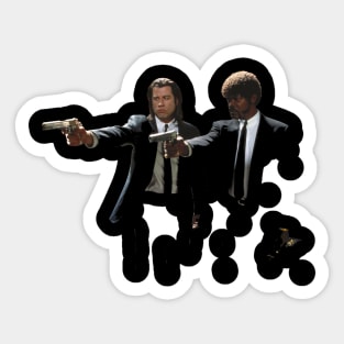 Vincent Vega And Jules Winnfield Pulp Fiction Sticker